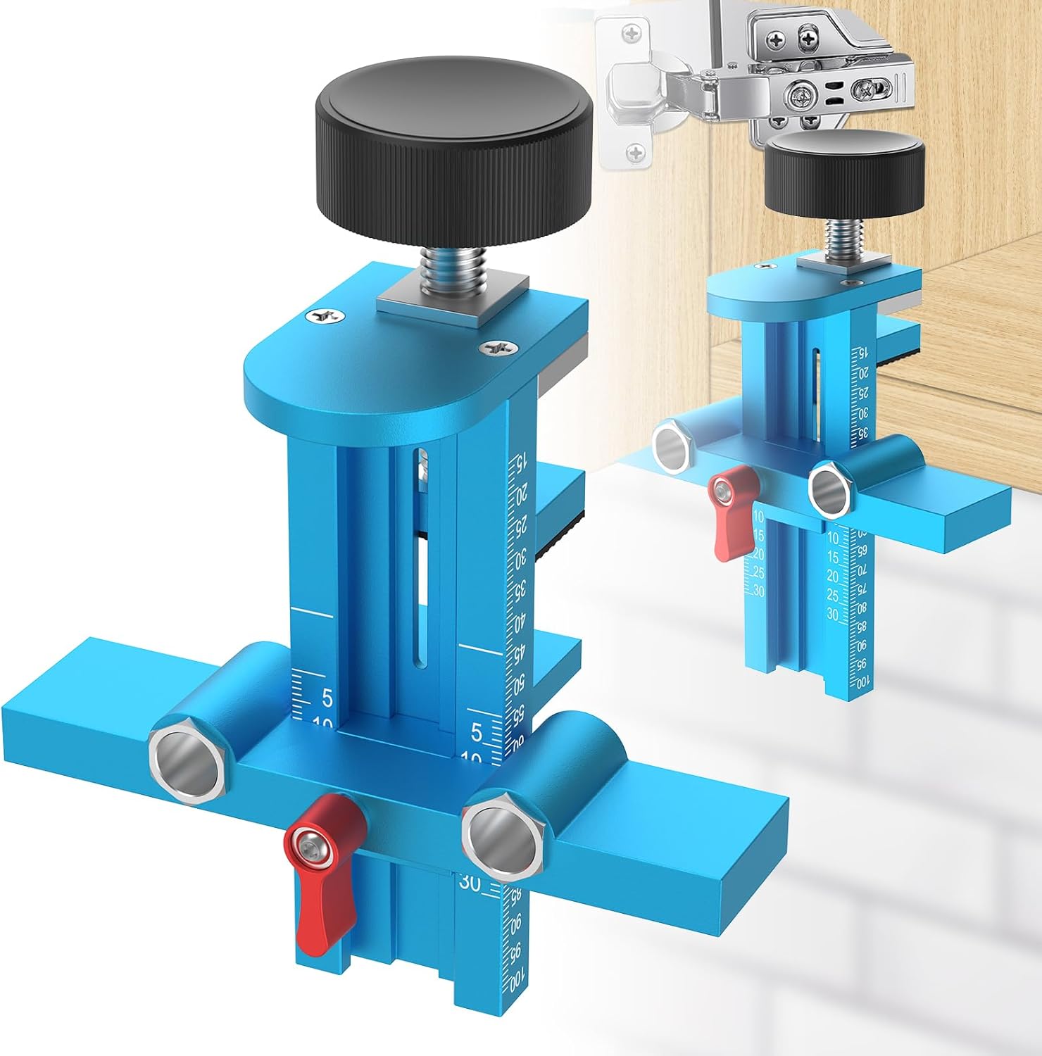 Woodworking Jig - 3 in 1 Cabinet Door Mounting
