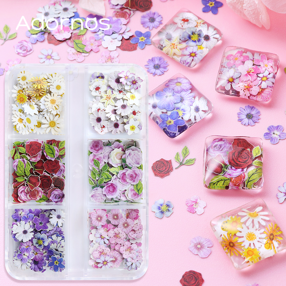 Woodworking Game - 6 Grids Flowers Wood Pulp Chips