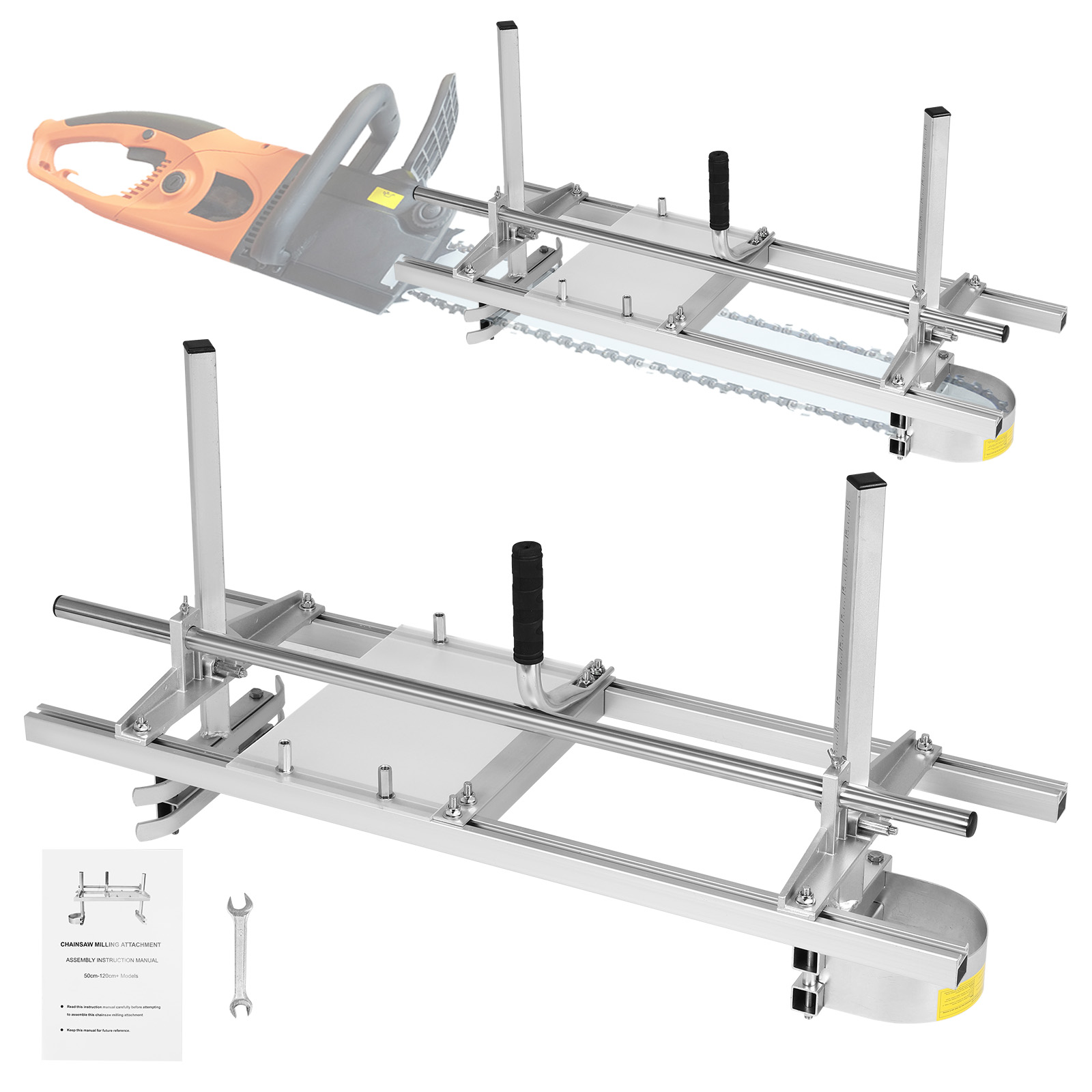 Woodworking Jig - 36inch Steel Adjustable DIY Lumber Mill