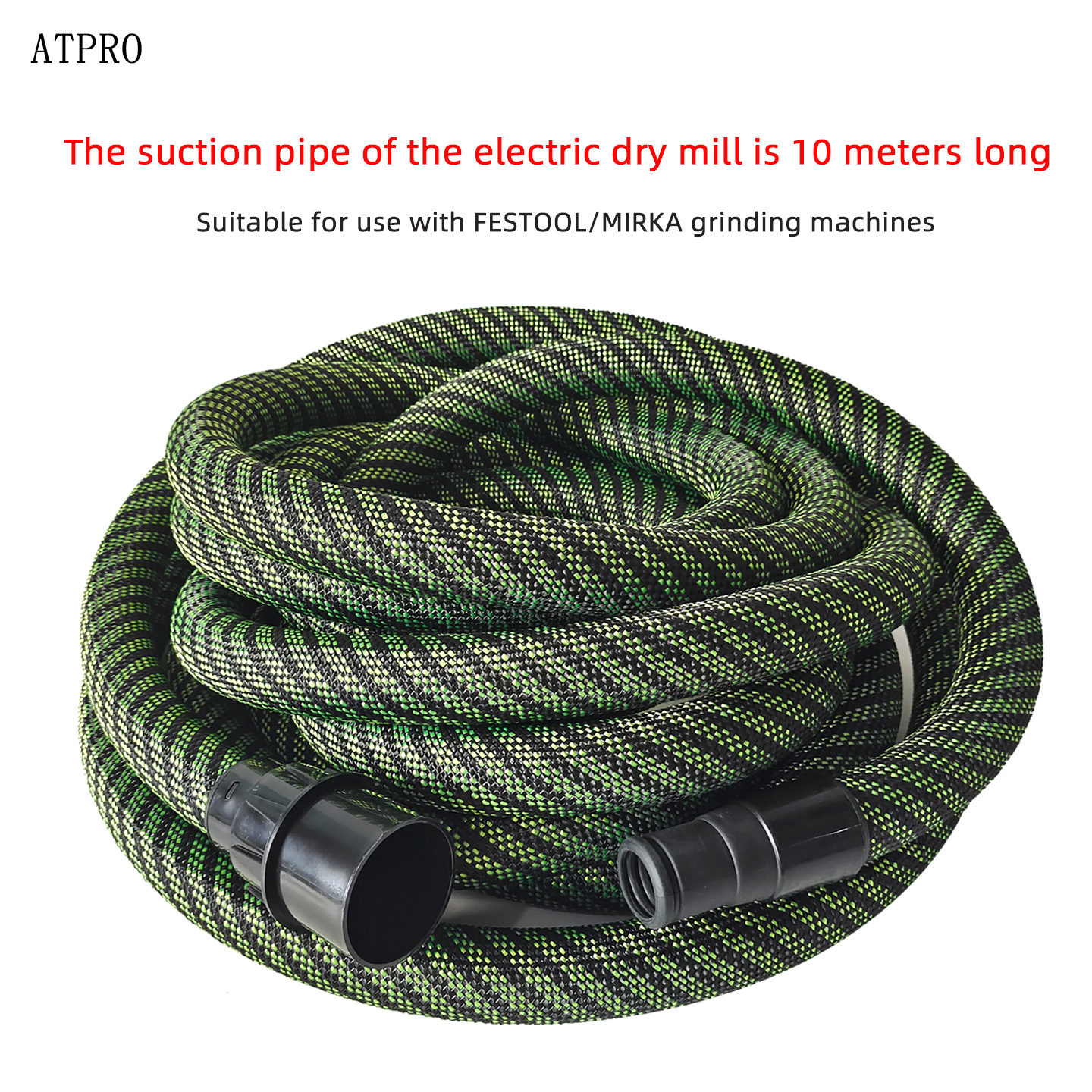 Woodworking Dust Collector - 10m Nylon Tube For Festool Mirka