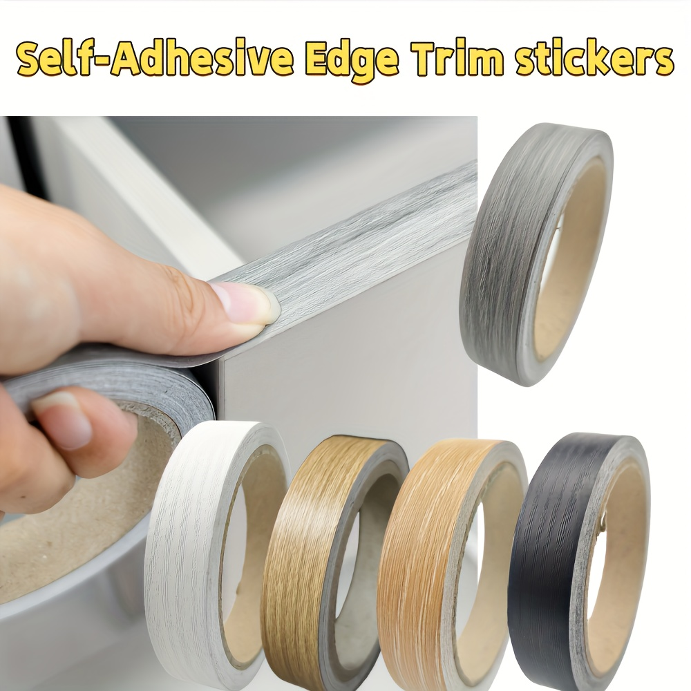 Xfasten Woodworking Tape - 1 Roll Self-Adhesive PVC Wood Grain