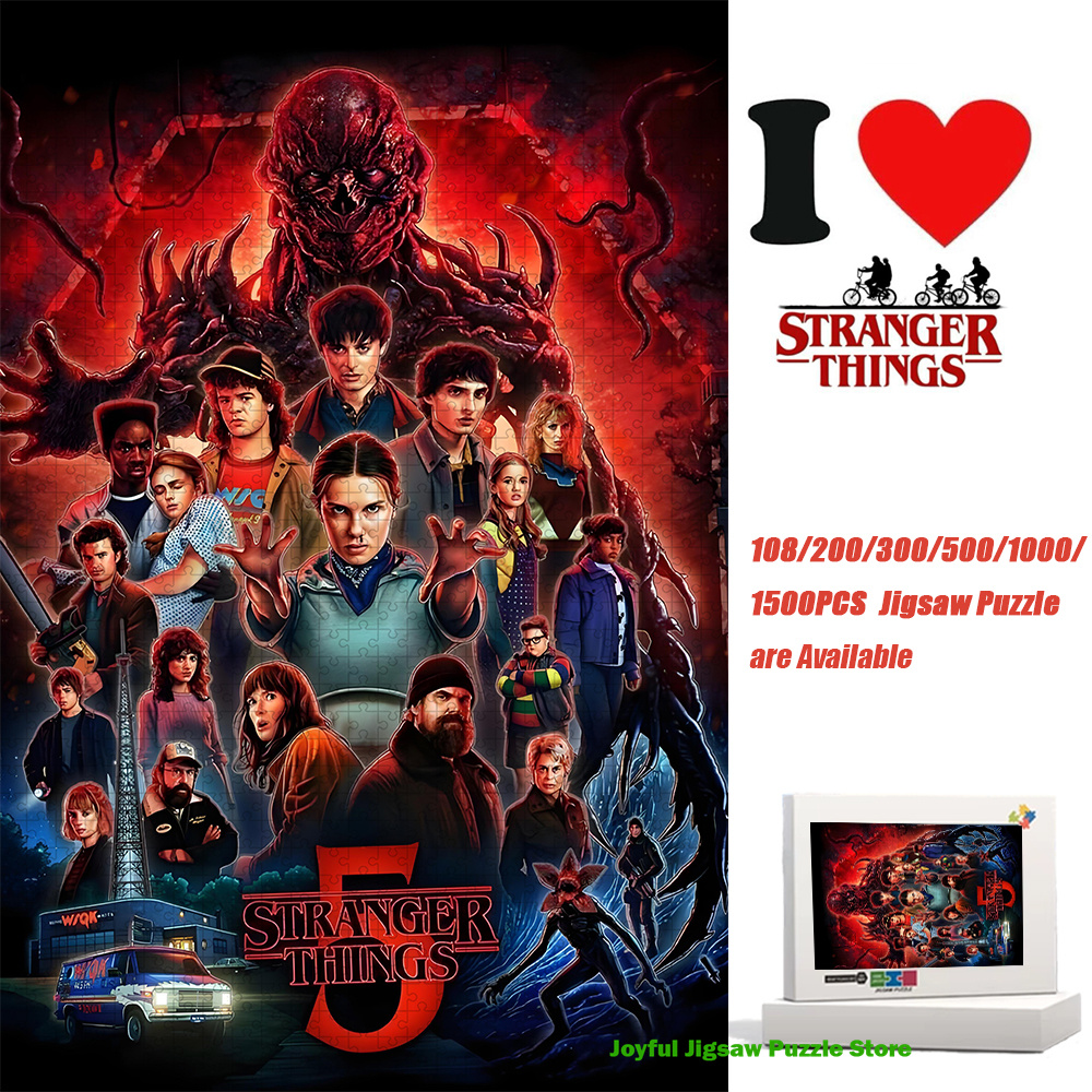 Woodworking Game - Stranger Things Season 5 Jigsaw Puzzle