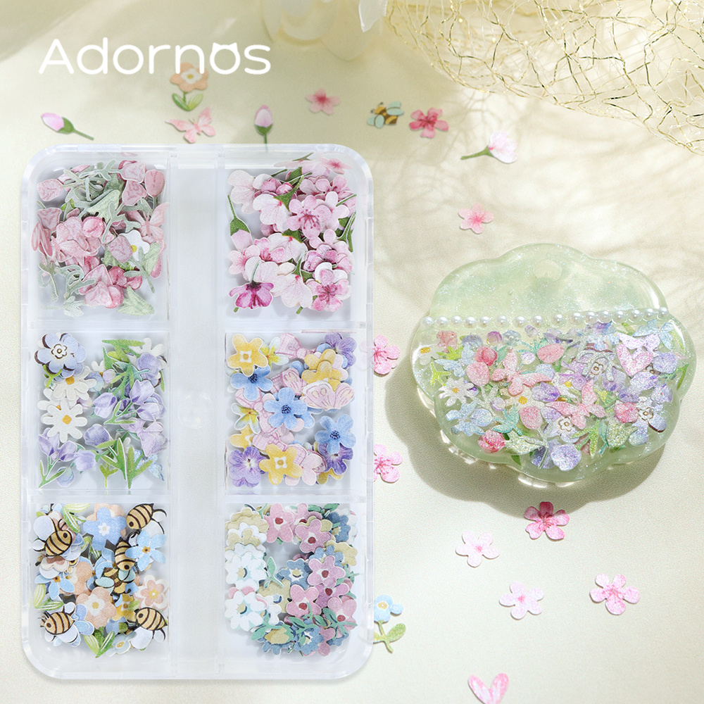 Woodworking Game - Flower Wood Pulp Chip Epoxy Resin