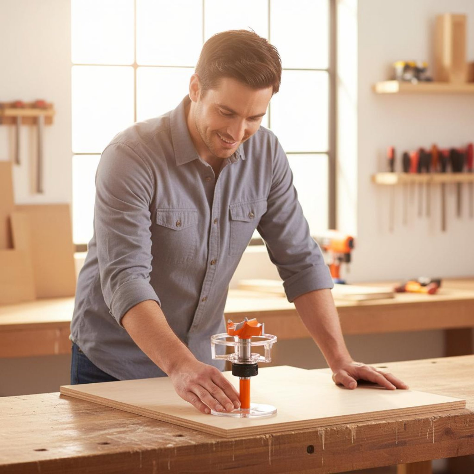 35mm Cup Drilling Jig Adjustab - Woodworking Jig ulasan dan harga