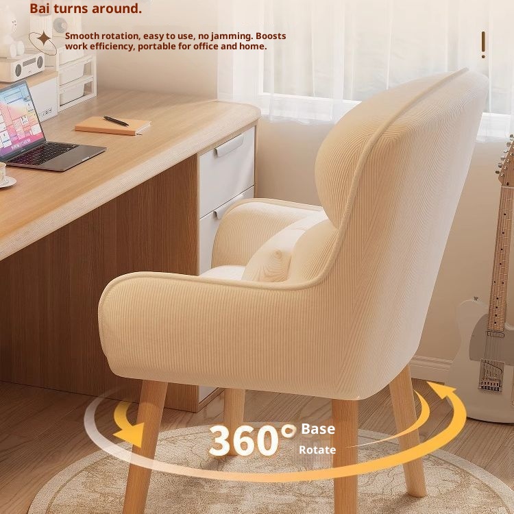 Bedroom chair, backrest makeup - Woodworking Veneer ulasan dan harga