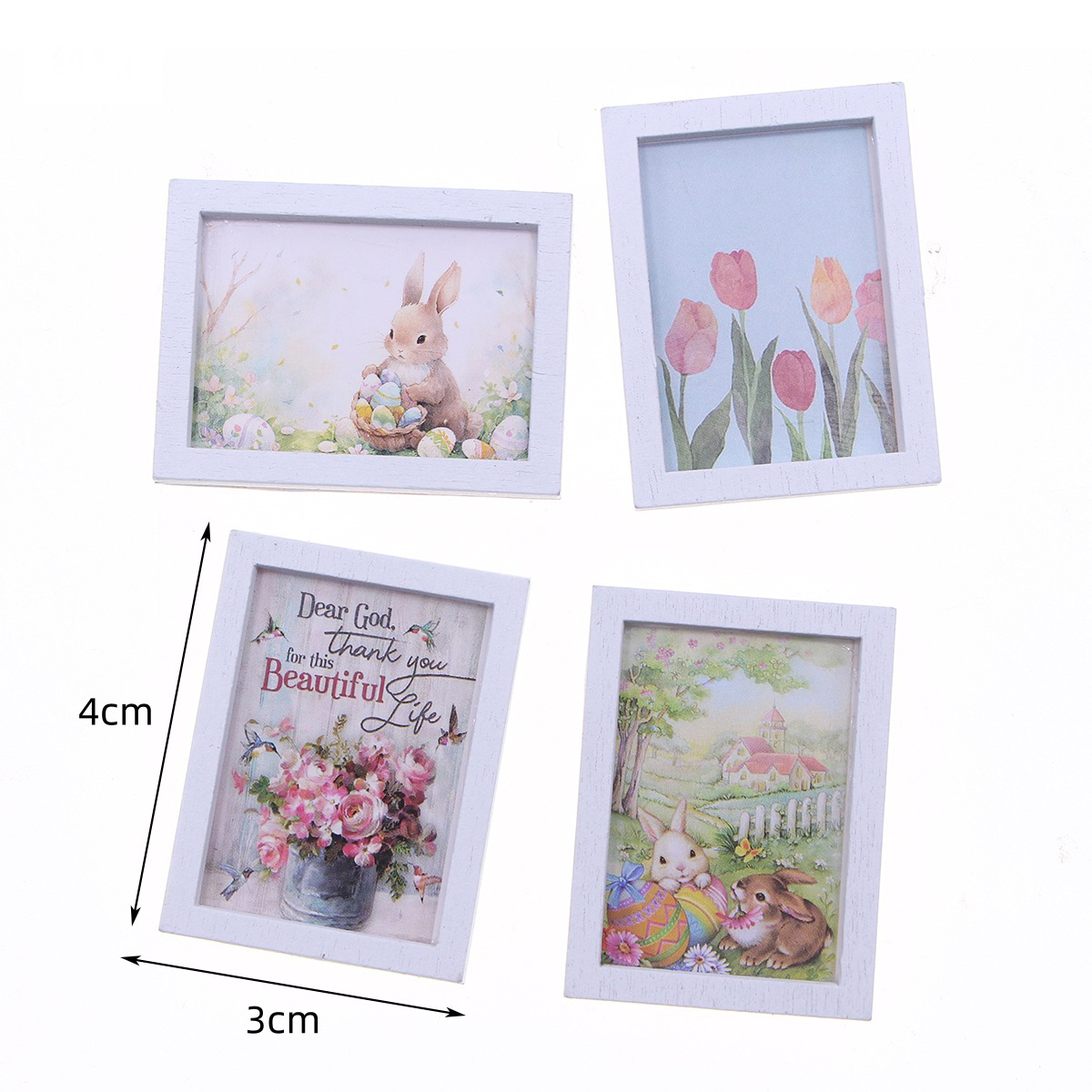 4Pcs/Set Dollhouse Accessories - Woodworking Rabbet ulasan dan harga