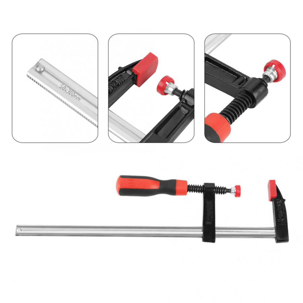 4Pcs F Clamp Heavy Duty F Clam - Woodworking Diy ulasan dan harga