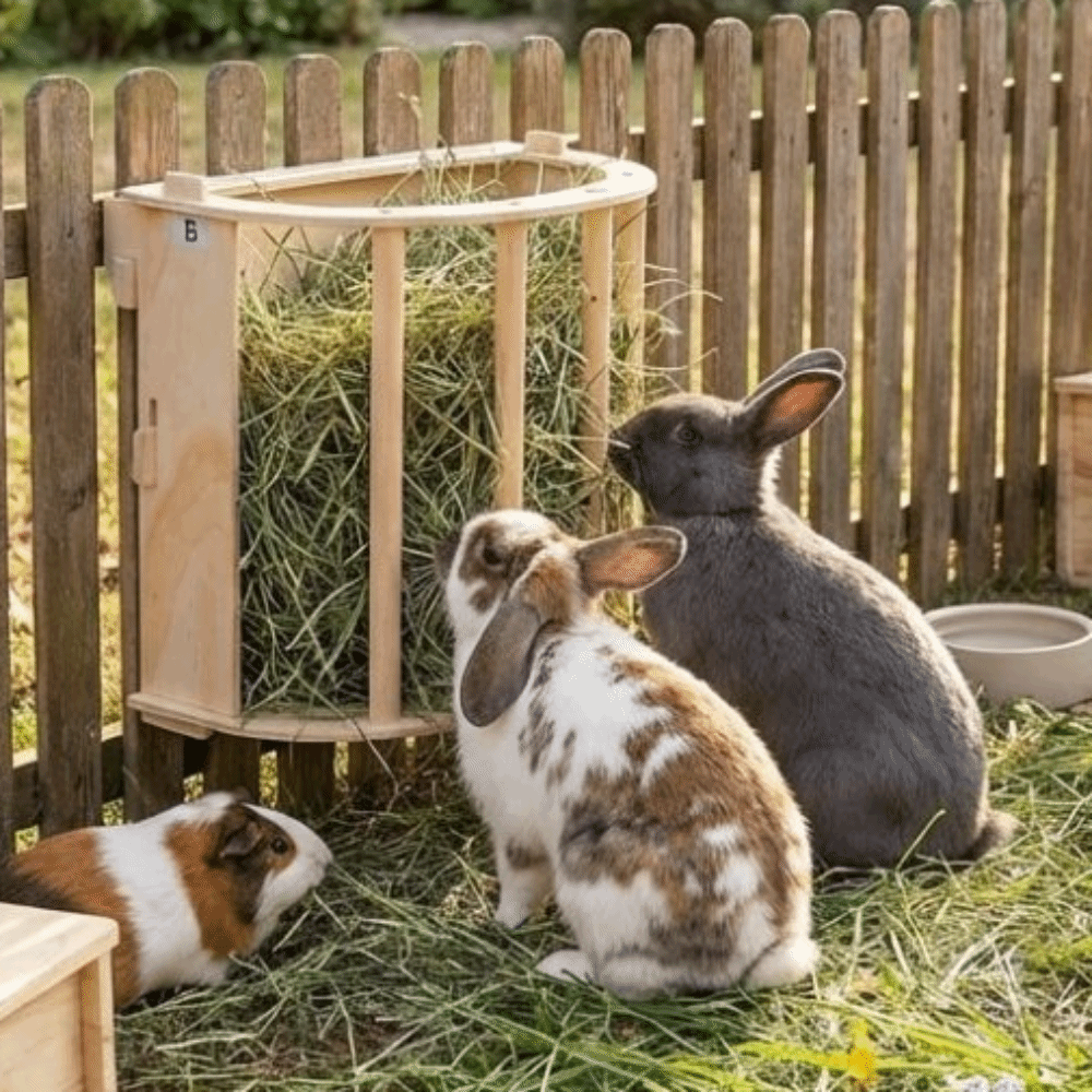 Practical Wooden Bunny Hay Fee - Woodworking Rabbet ulasan dan harga