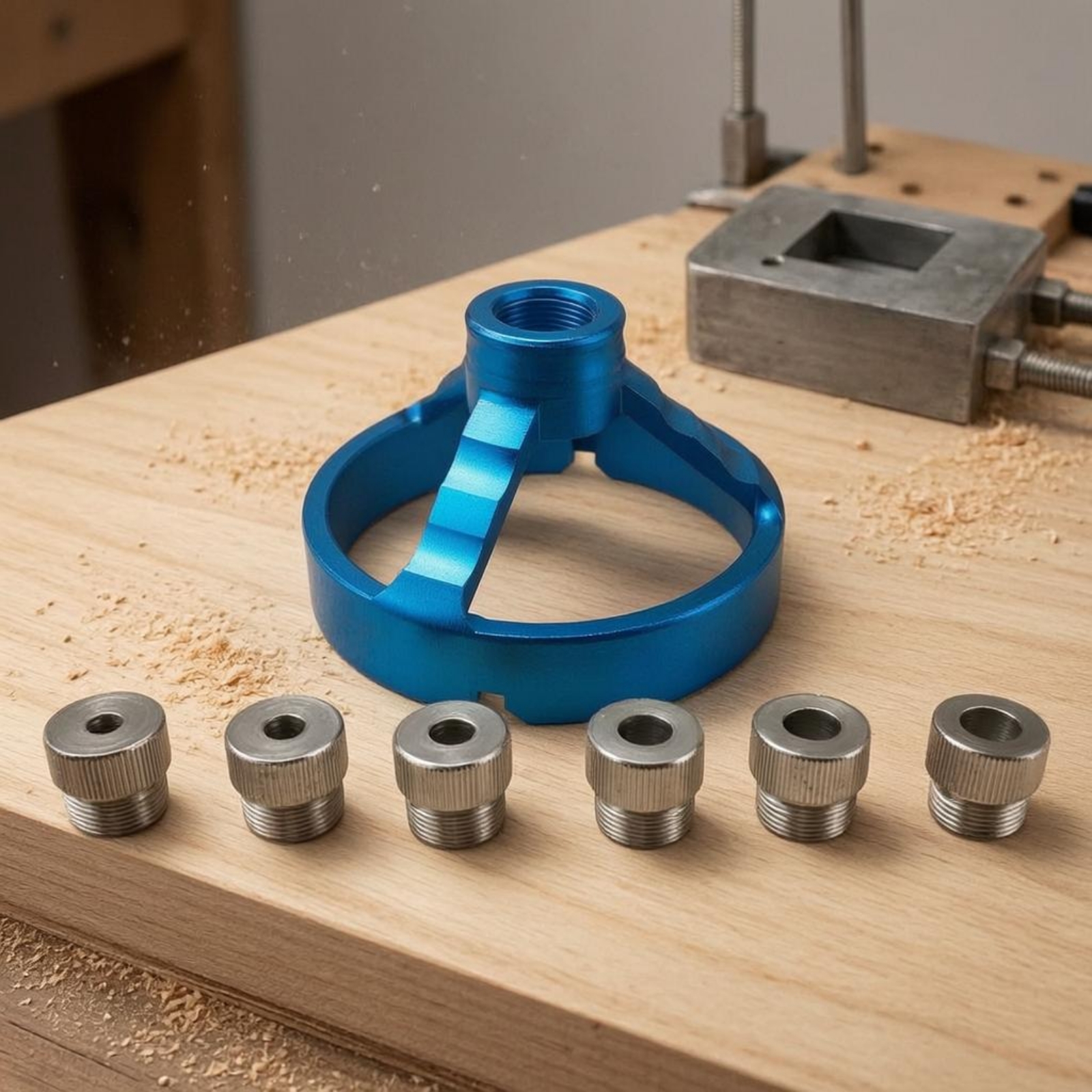 Bushing Drill Guide Compact Ro - Woodworking Jig ulasan dan harga