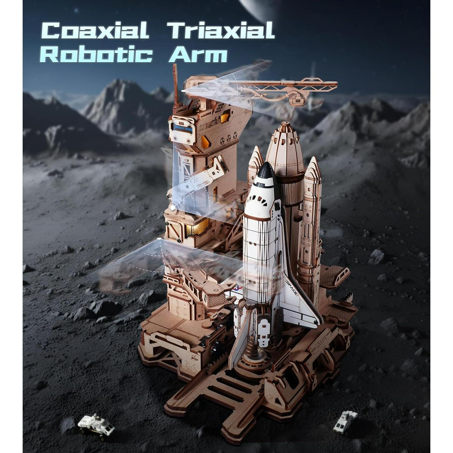 ROKR 3D Wooden Space Shuttle M - Woodworking Game ulasan dan harga
