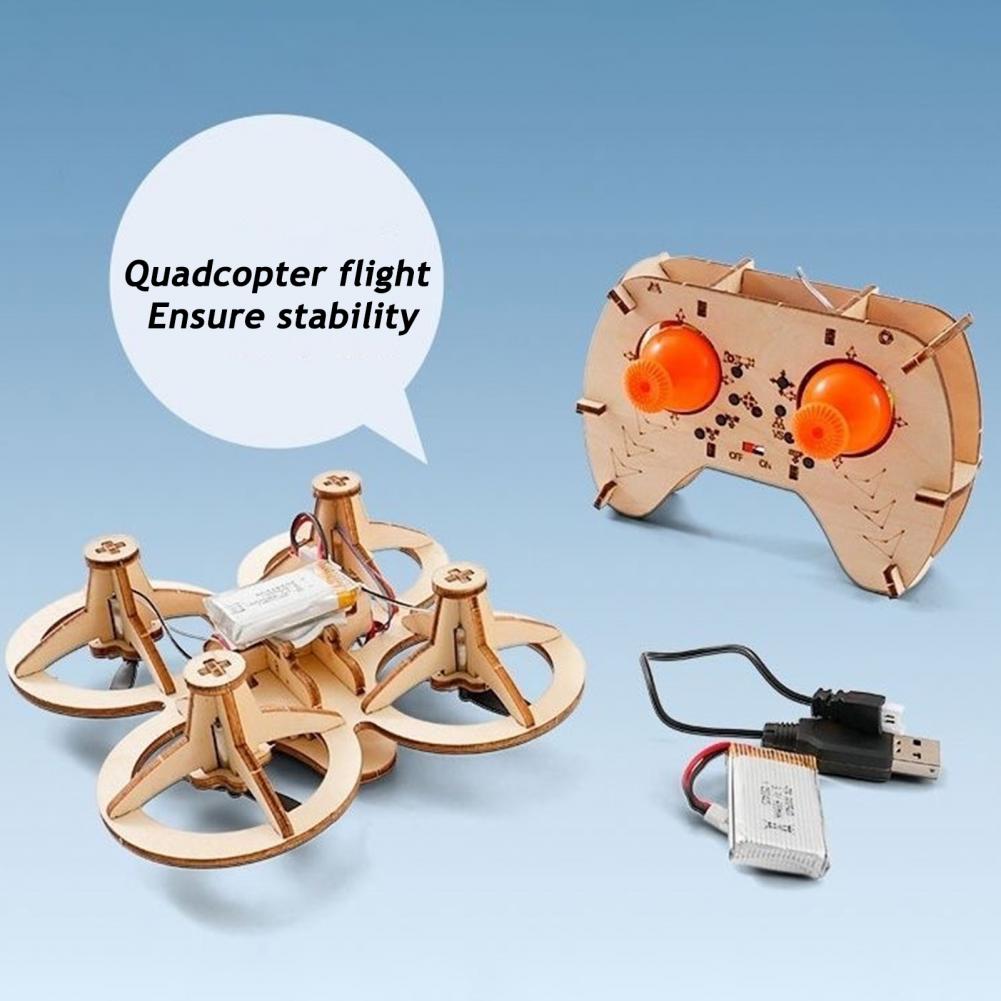 Rc Drone Toy Wooden Drone Puzz - Woodworking Game ulasan dan harga