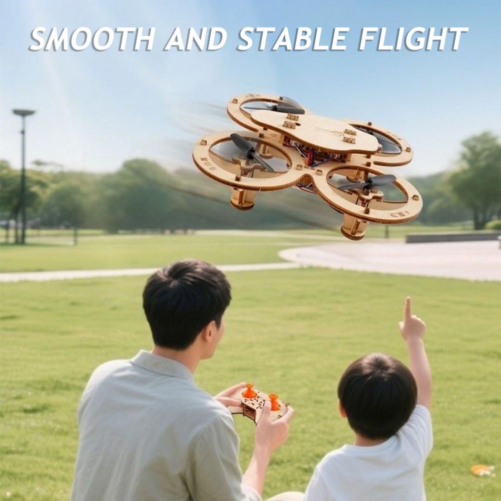 Rc Drone Toy Wooden Drone Puzz - Woodworking Game ulasan dan harga