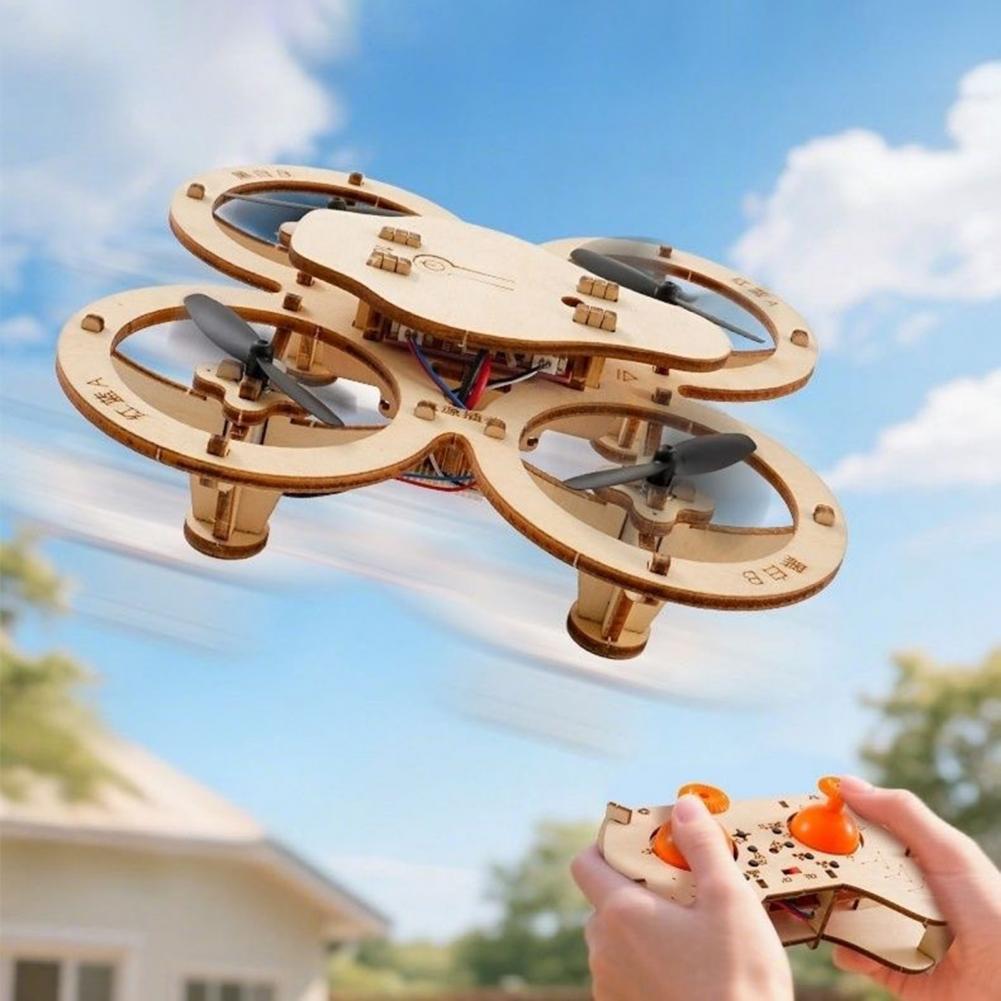 Rc Drone Toy Wooden Drone Puzz - Woodworking Game ulasan dan harga