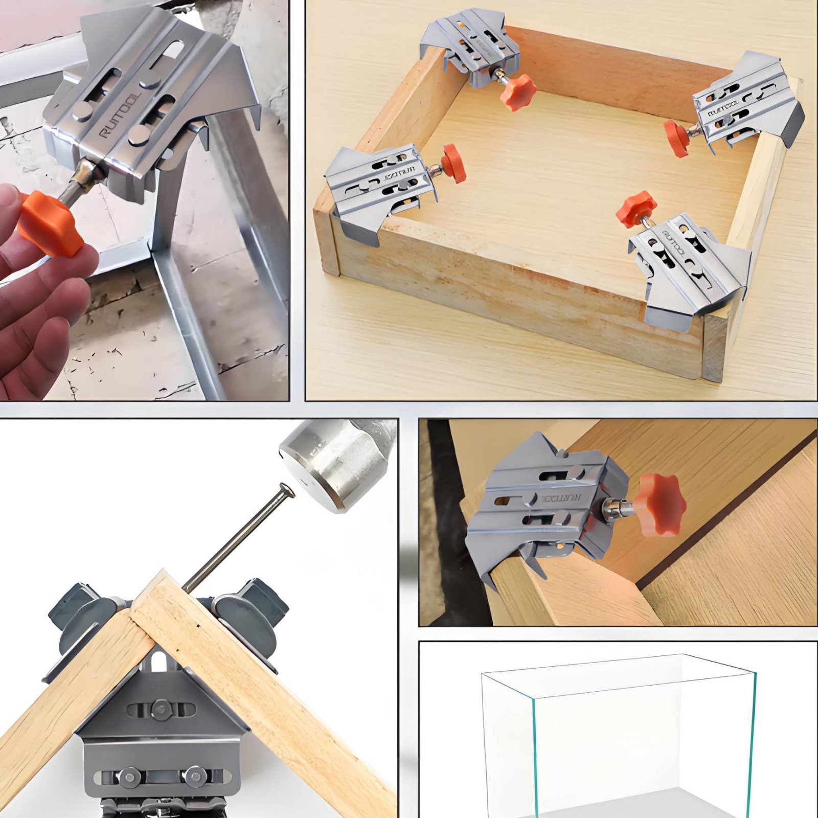 90 Degree Corner Clamp Stainle - Woodworking Diy ulasan dan harga