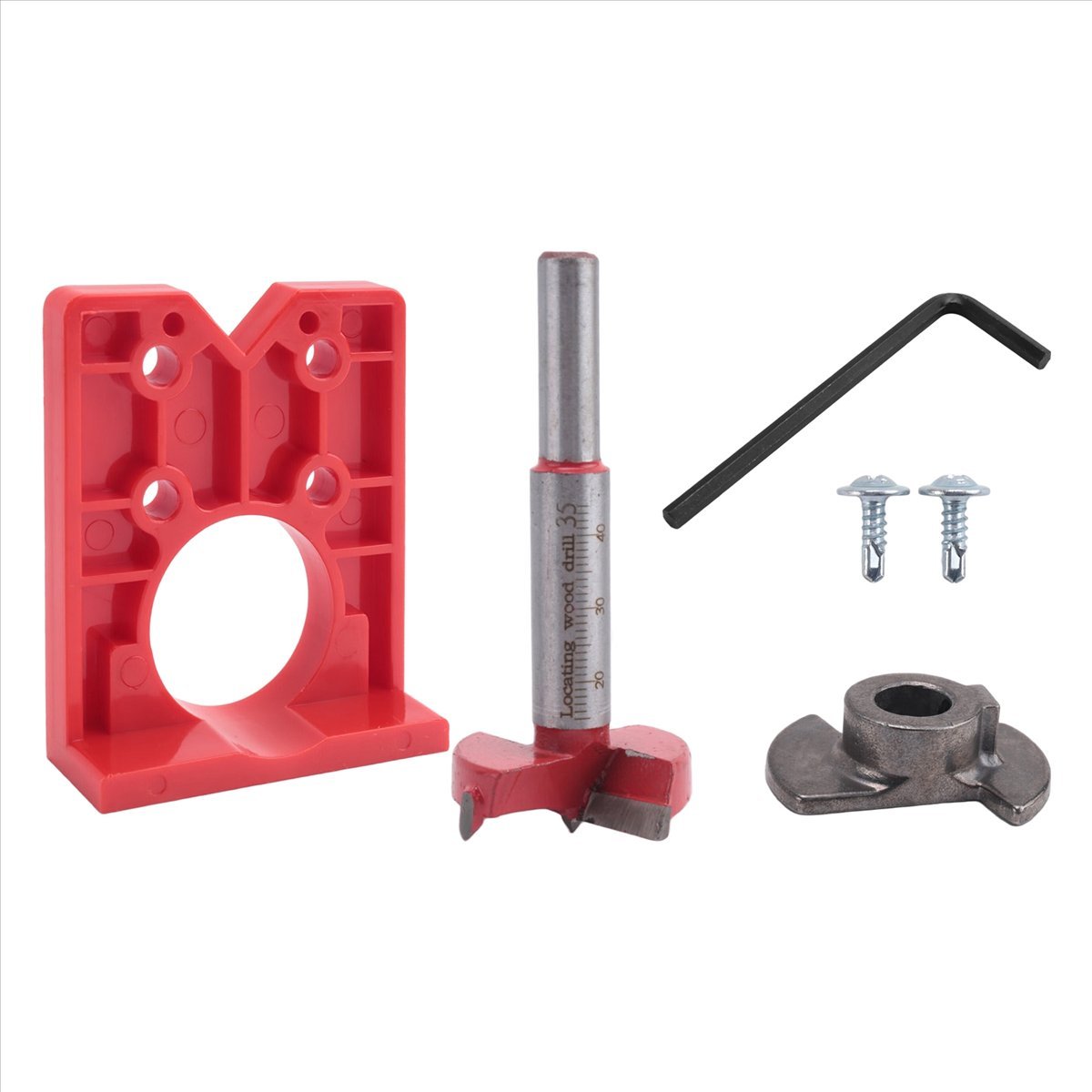 [AA49] 35mm Hinge Jig Drill Gu - Woodworking Jig ulasan dan harga