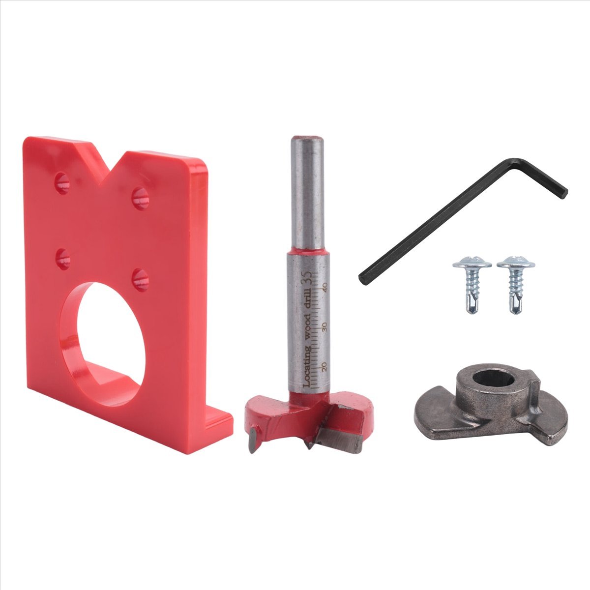 [AA49] 35mm Hinge Jig Drill Gu - Woodworking Jig ulasan dan harga