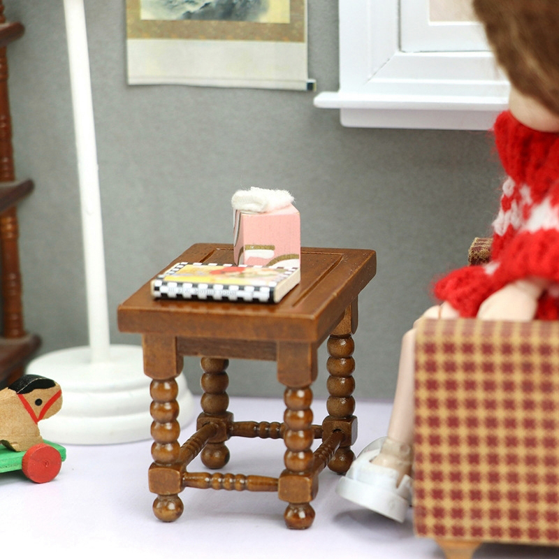1:12 Dollhouse Miniature Round - Woodworking Veneer ulasan dan harga
