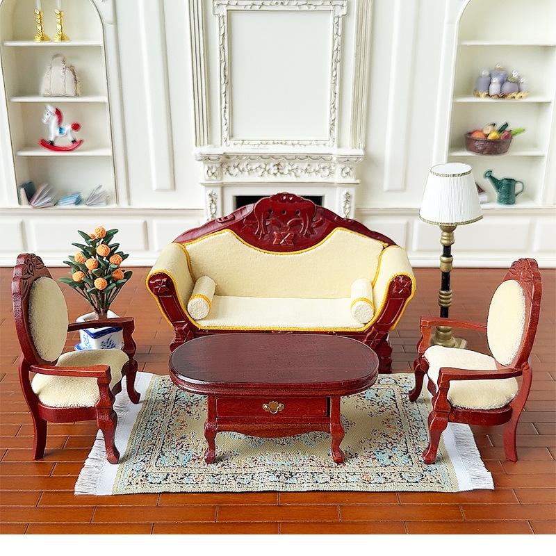 1:12 Dollhouse Miniature Round - Woodworking Veneer ulasan dan harga