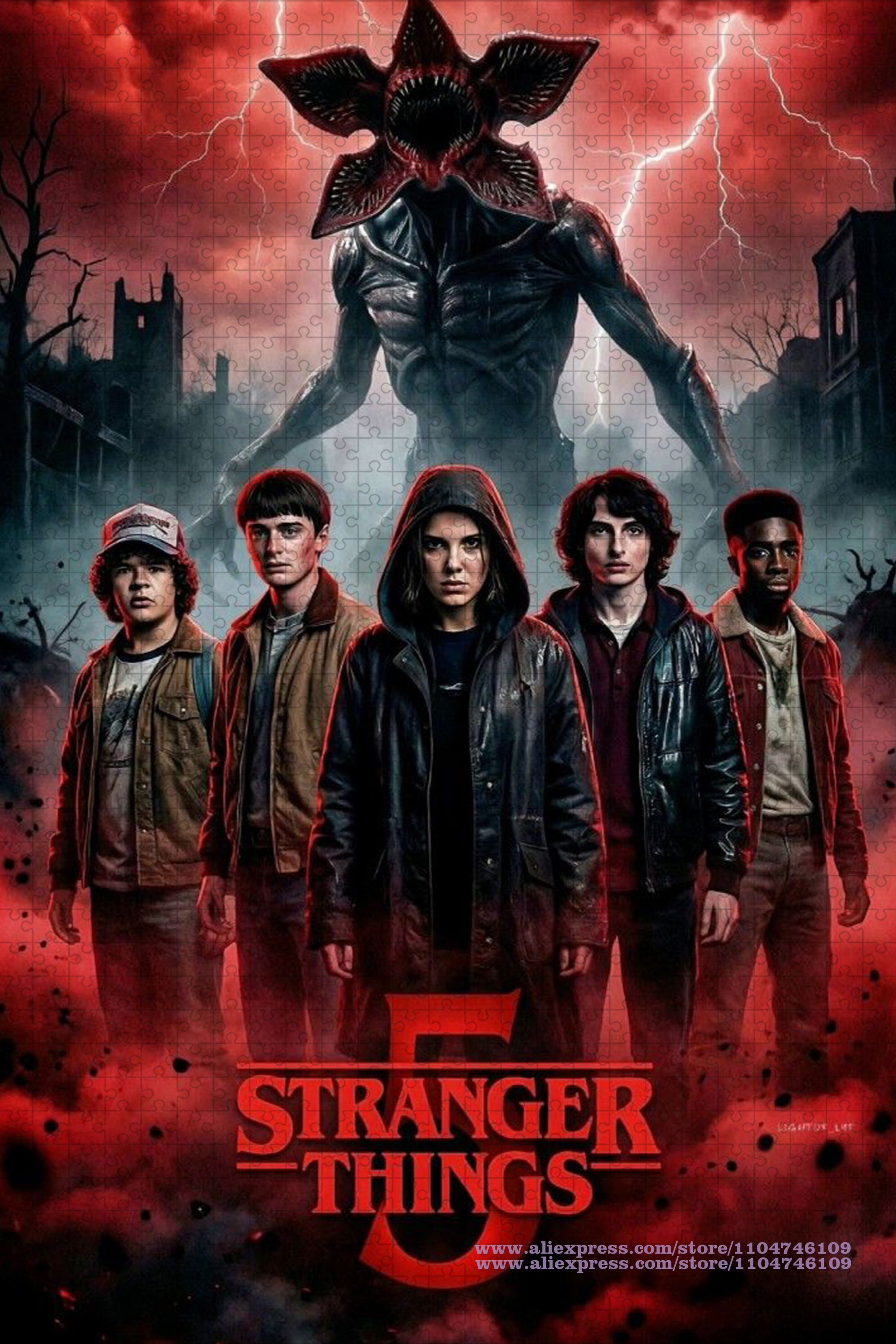 Stranger Things Puzzle Jigsaw  - Woodworking Game ulasan dan harga