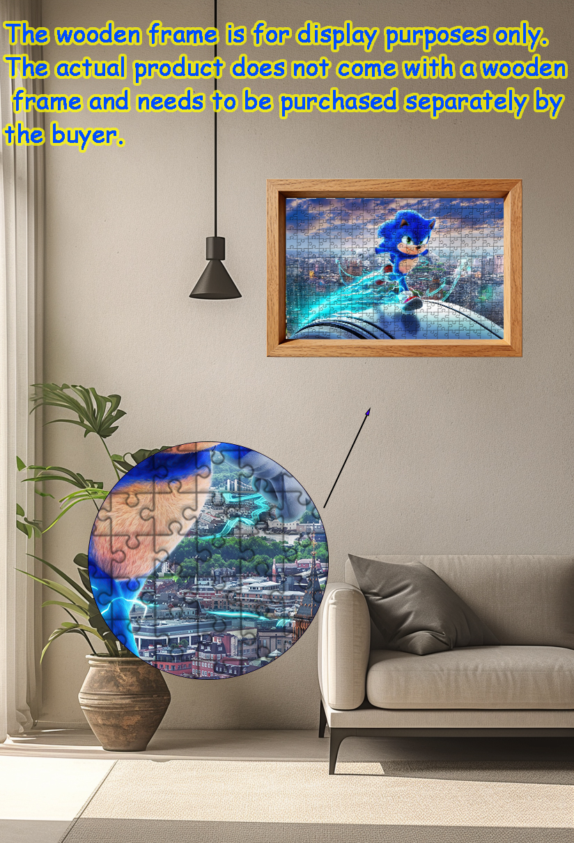 Sonic the Hedgehog Jigsaw Puzz - Woodworking Game ulasan dan harga
