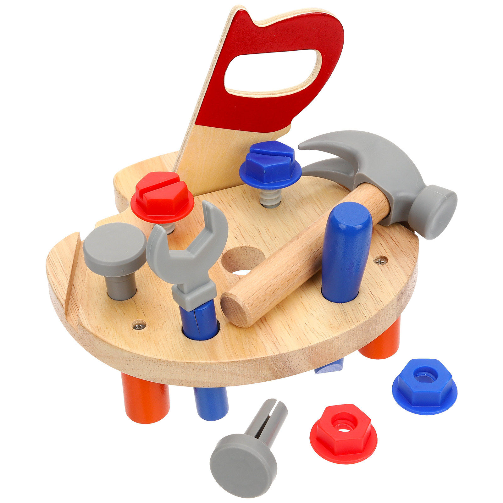 1Set Kids Repairing Kit Colorf - Woodworking Simulator ulasan dan harga