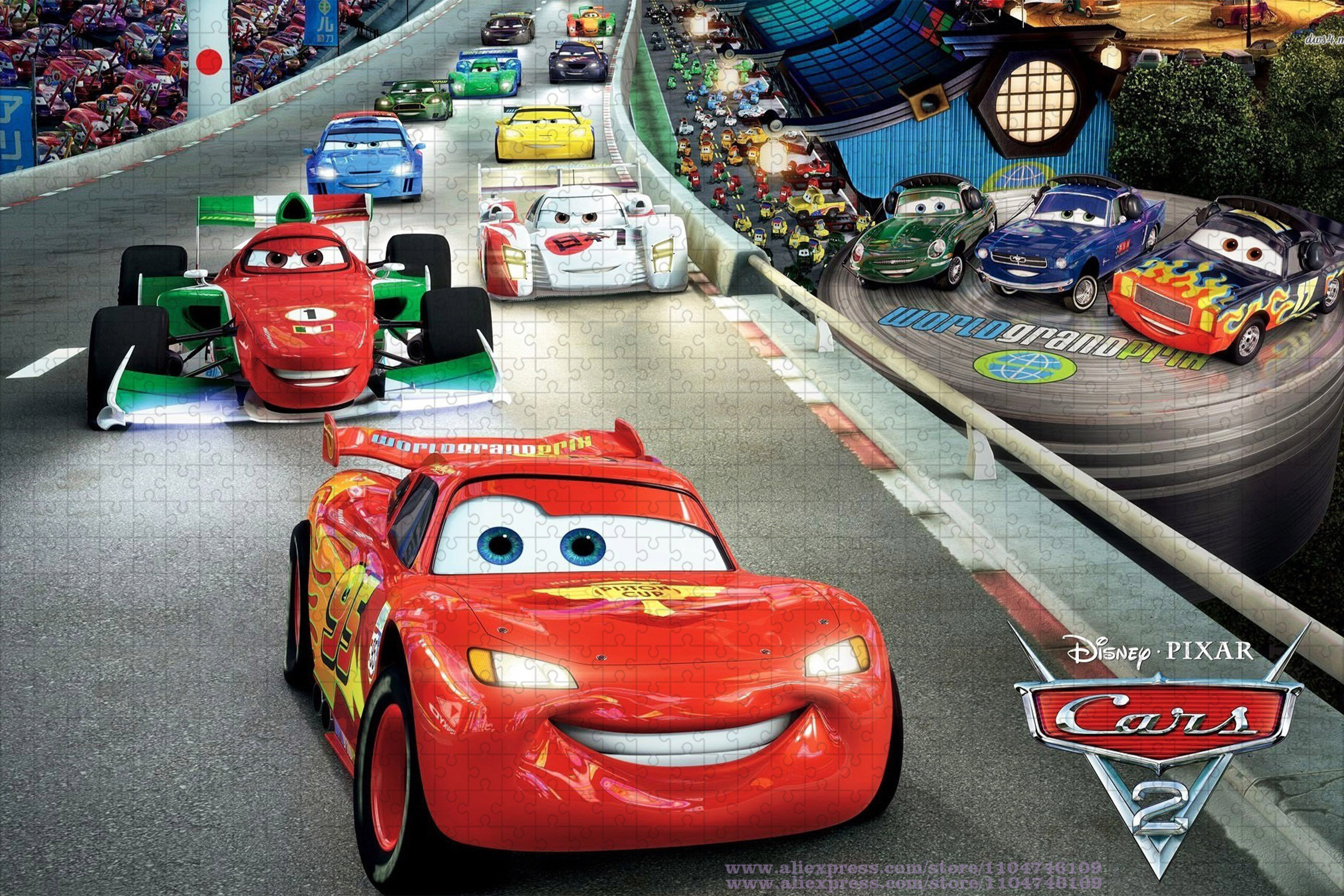 Disney Anime Cars Puzzle Jigsa - Woodworking Game ulasan dan harga