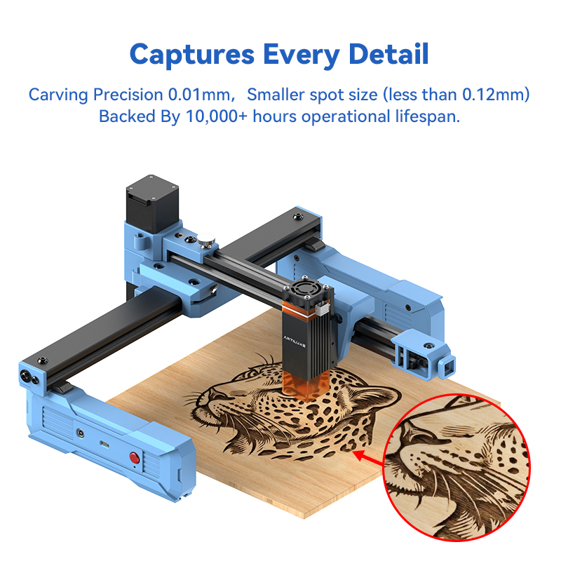 Artilume D2 2.5/6W Foldable La - Woodworking Laser ulasan dan harga