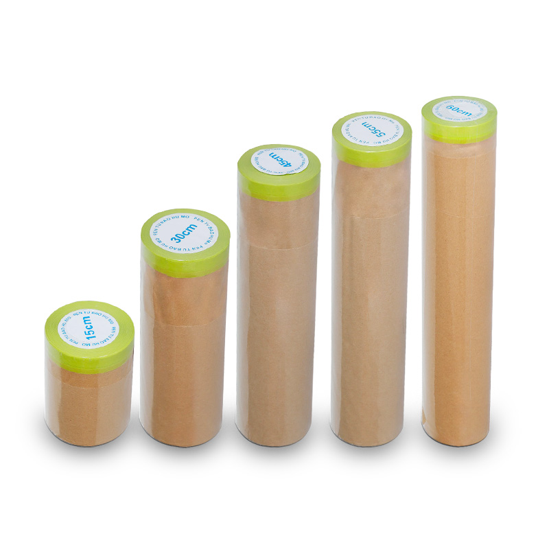 Kraft Paper Masking Film Dustp - Woodworking Veneer ulasan dan harga