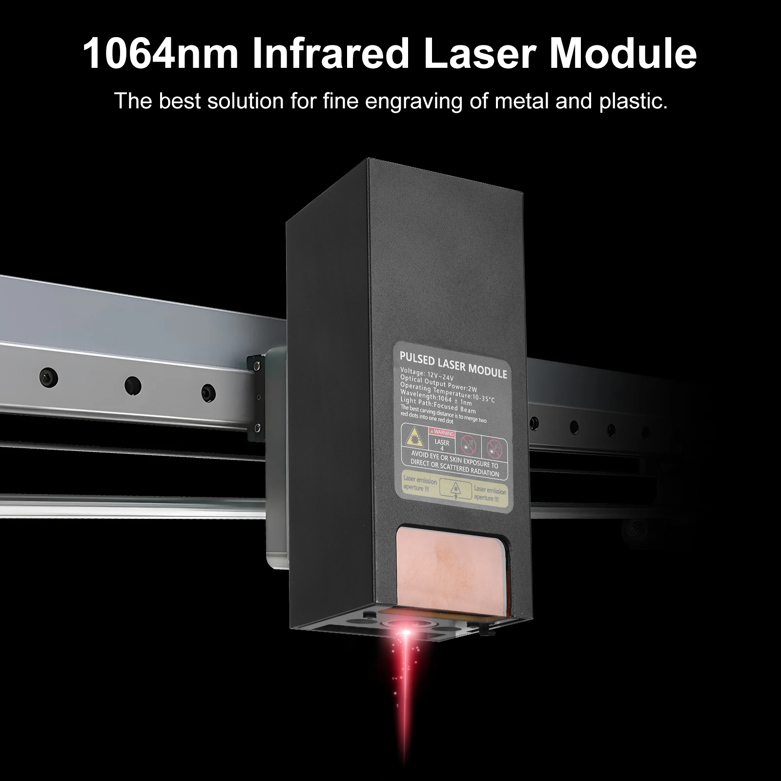 Pulsed Laser Module Laser Head - Woodworking Laser ulasan dan harga