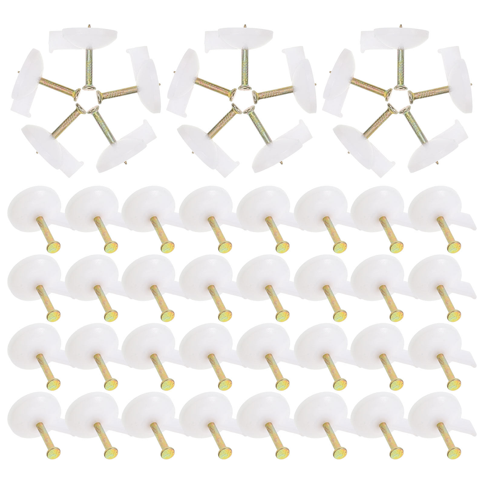 100Pcs Cement Nail Door Fixing - Woodworking Wallpaper ulasan dan harga