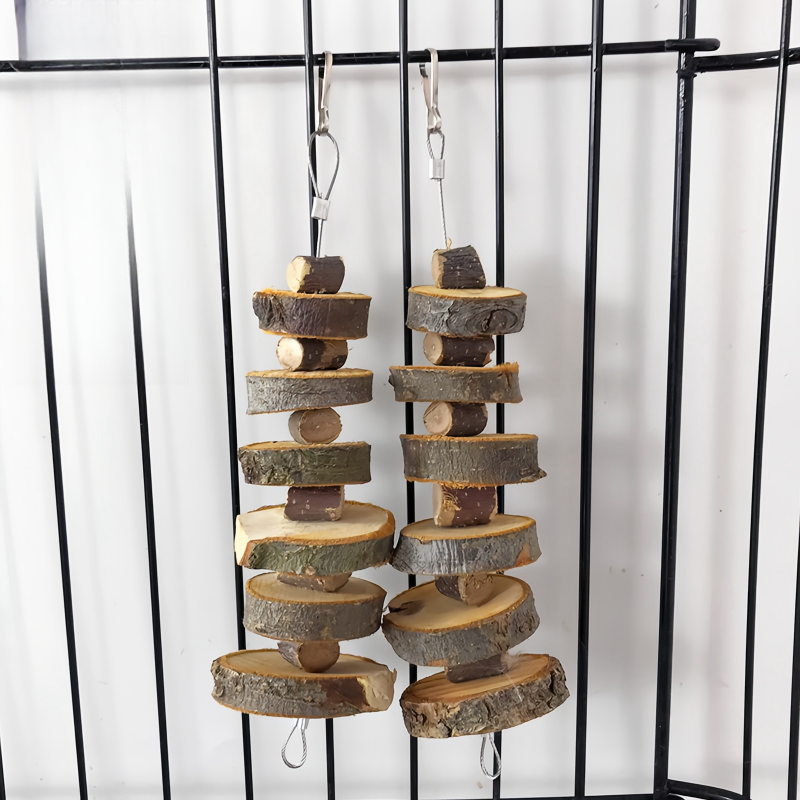 1 pc Random Style Pet Chew Toy - Woodworking Rabbet ulasan dan harga