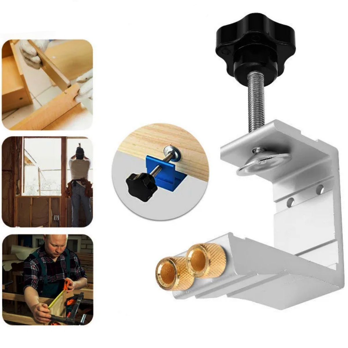 1 Set Pocket Hole Jig for Wood - Woodworking Jig ulasan dan harga