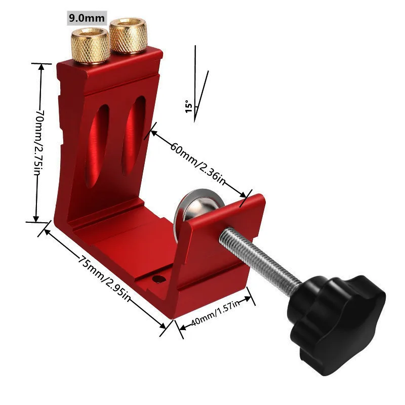 1 Set Pocket Hole Jig for Wood - Woodworking Jig ulasan dan harga