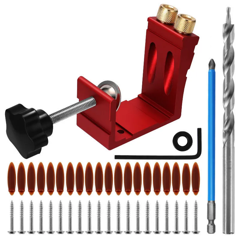 1 Set Pocket Hole Jig for Wood - Woodworking Jig ulasan dan harga
