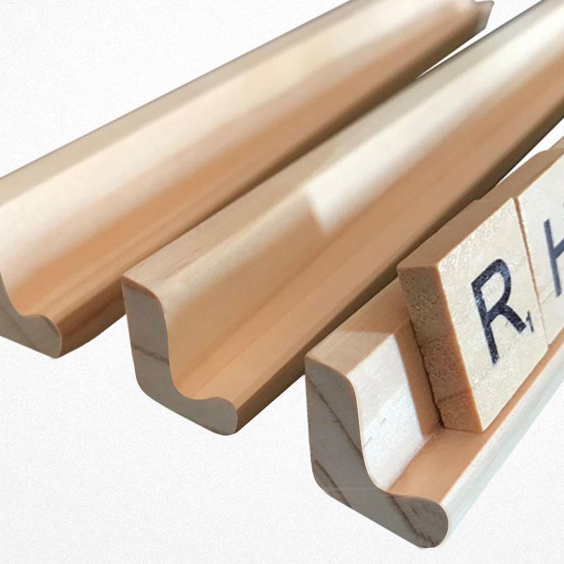 4Pcs Wooden Dominoes Trays Rac - Woodworking Domino ulasan dan harga