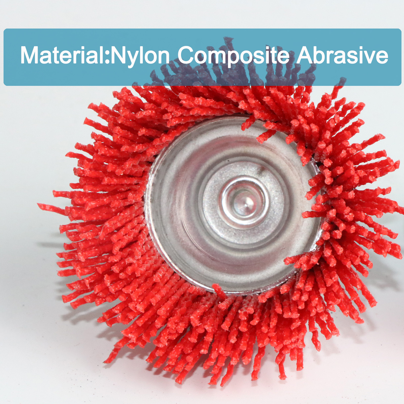 Nylon Cup Brush Abrasive Wire  - Woodworking Veneer ulasan dan harga