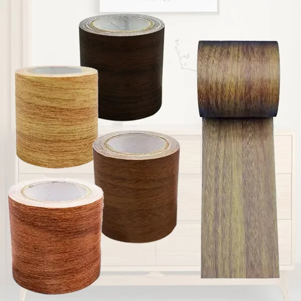 4.5M/Roll Realistic Wood Grain - Xfasten Woodworking Tape ulasan dan harga