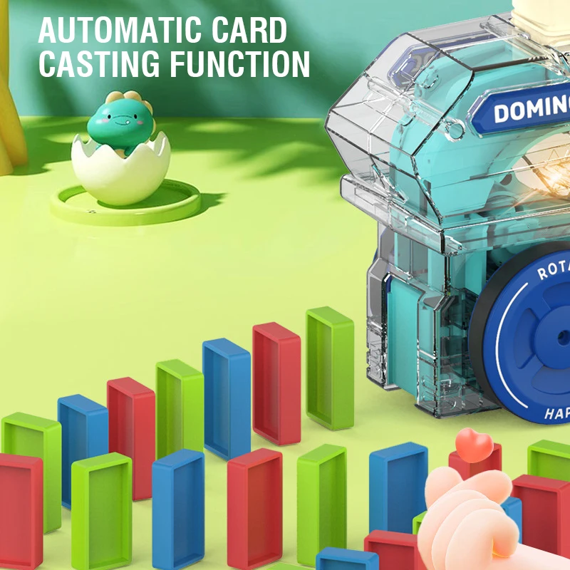 Automatic Domino Train with 60 - Woodworking Domino ulasan dan harga