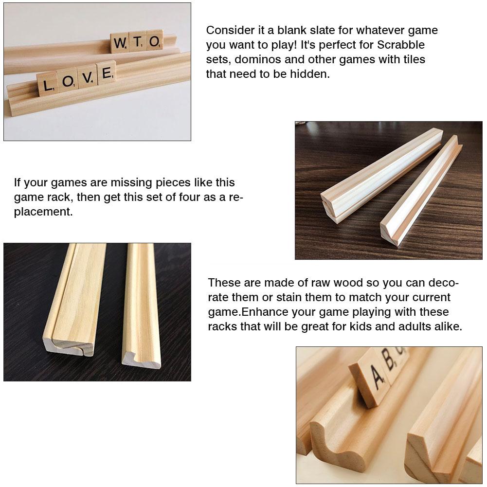 4 Domino Trays Wooden Domino R - Woodworking Domino ulasan dan harga