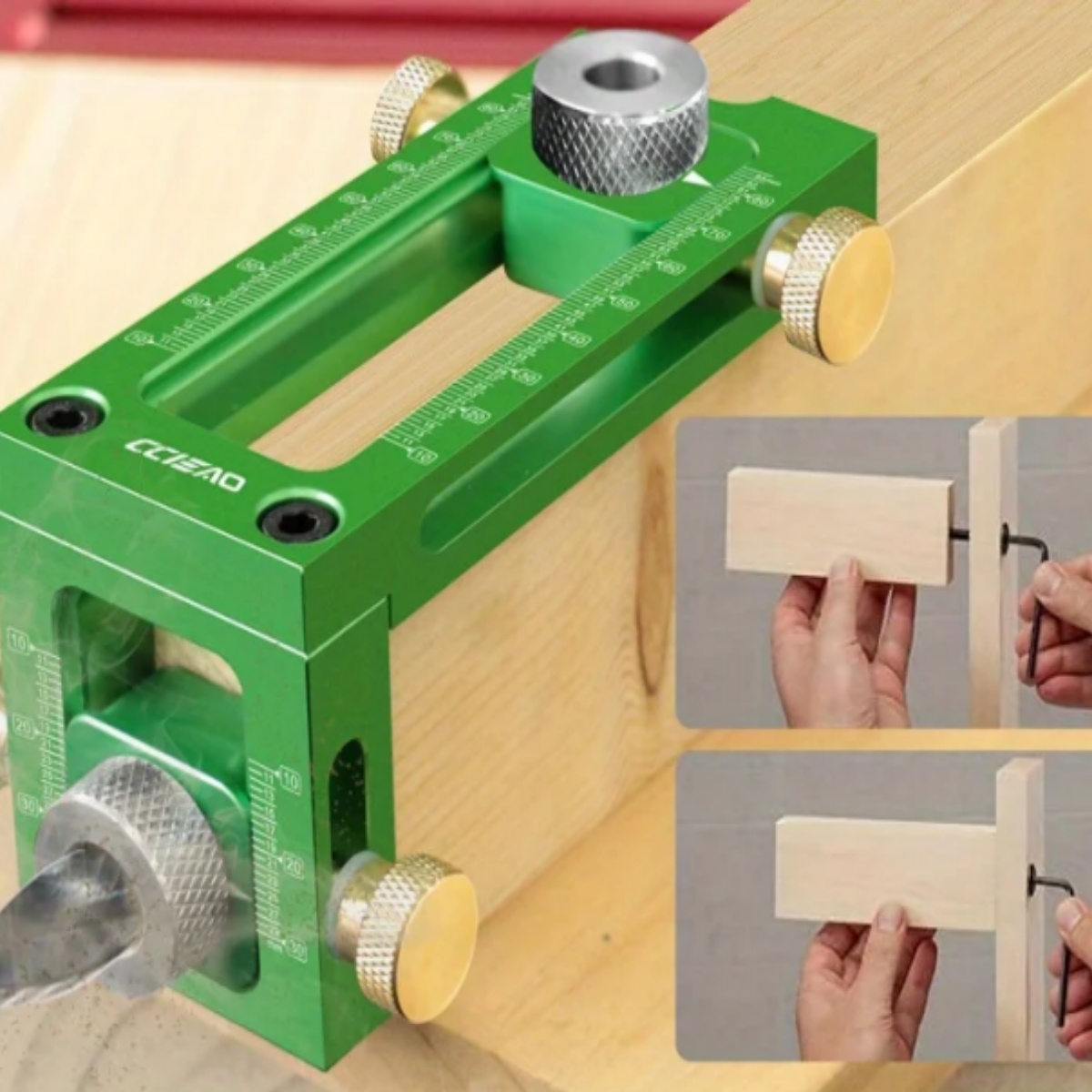 Screw Jig 2-in-1 Adjustable Wo - Woodworking Jig ulasan dan harga