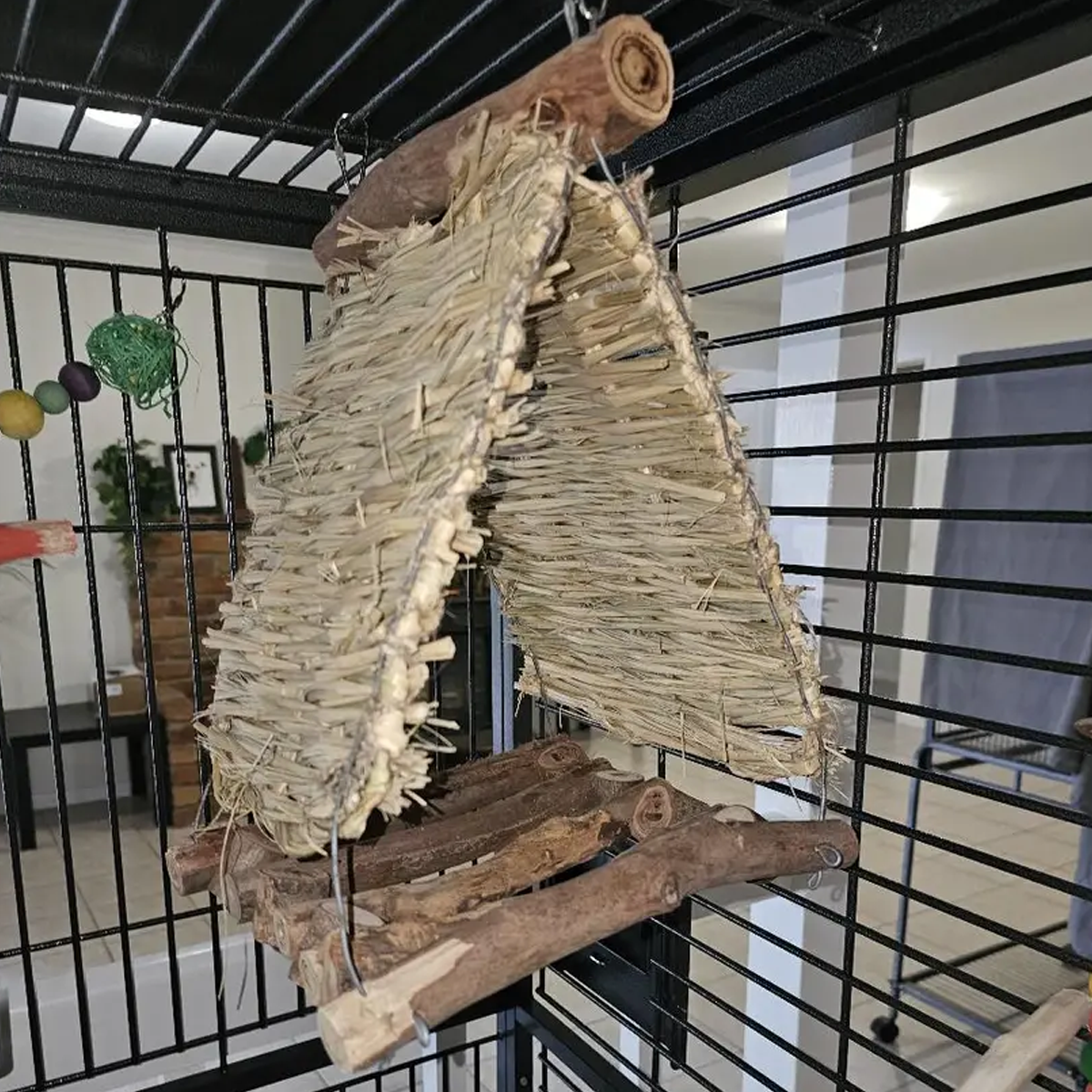 Natural grass woven rabbit gra - Woodworking Rabbet ulasan dan harga