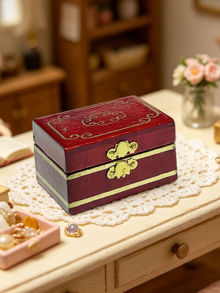 1: 12 Dollhouse Mini Wooden Re - Woodworking Diy ulasan dan harga