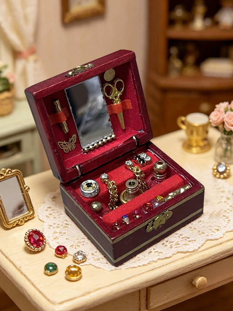 1: 12 Dollhouse Mini Wooden Re - Woodworking Diy ulasan dan harga