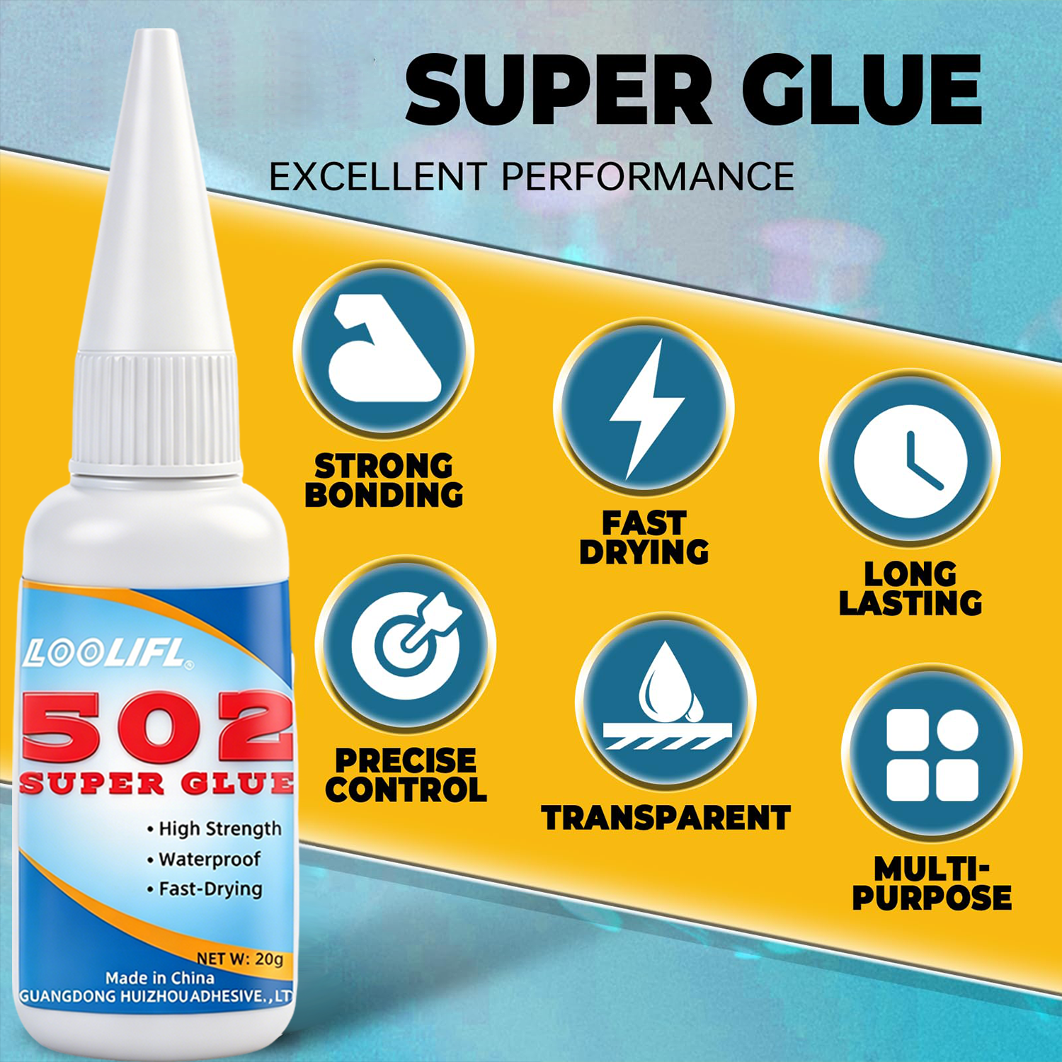 LOOLIFL502 Super Glue extra st - Woodworking Diy ulasan dan harga