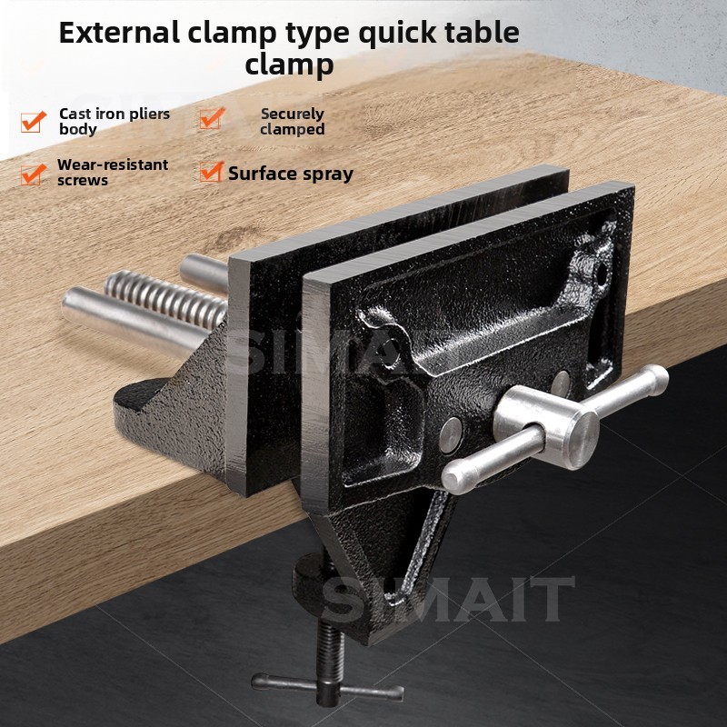 Quick-Release Woodworking Benc - Woodworking Vise For Workbench ulasan dan harga