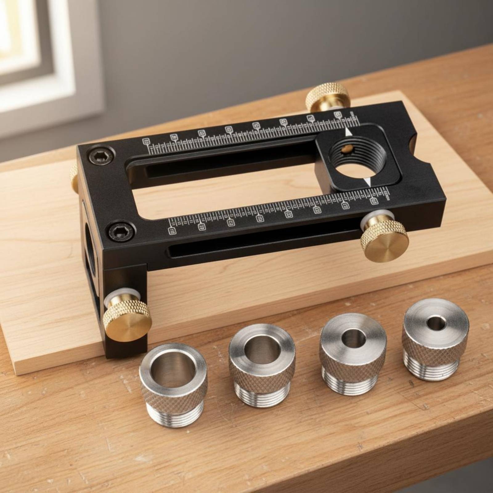 Adjustable Drilling Guide Meas - Woodworking Jig ulasan dan harga