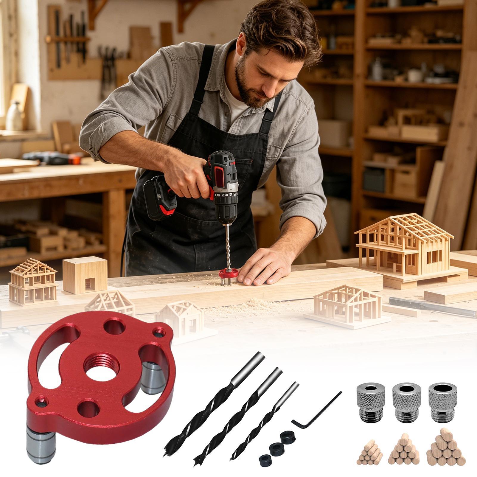 Self Centering Doweling Jig Fo - Woodworking Jig ulasan dan harga