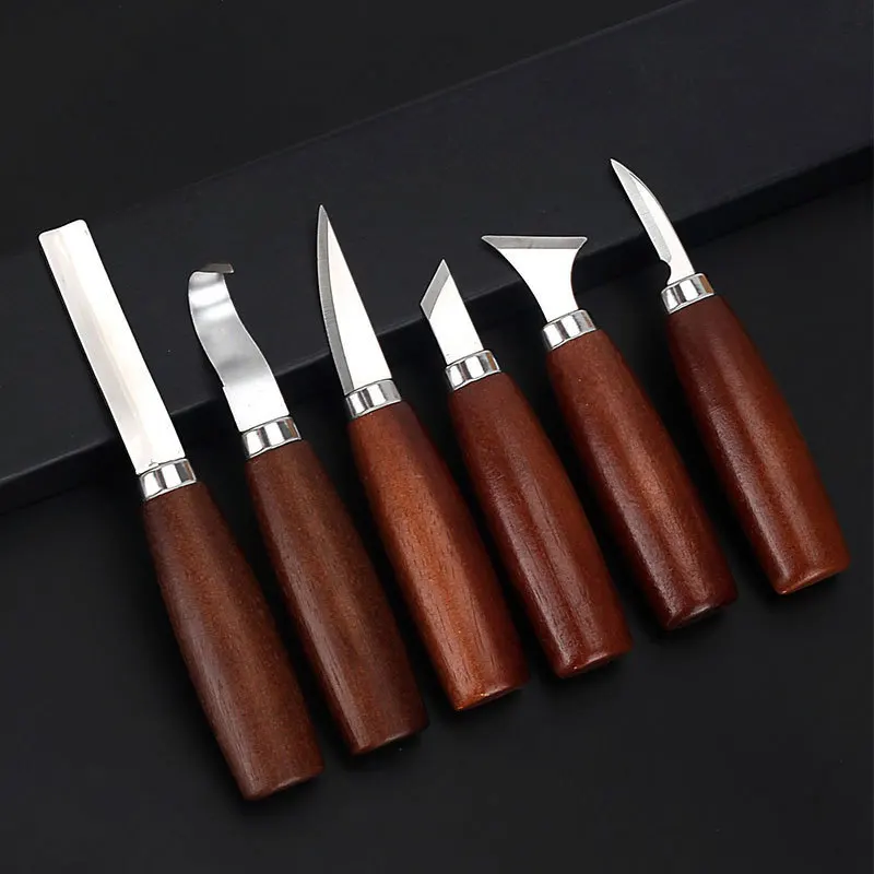 6pcs Tools Set for Wood Carvin - Wood Chisel Set ulasan dan harga