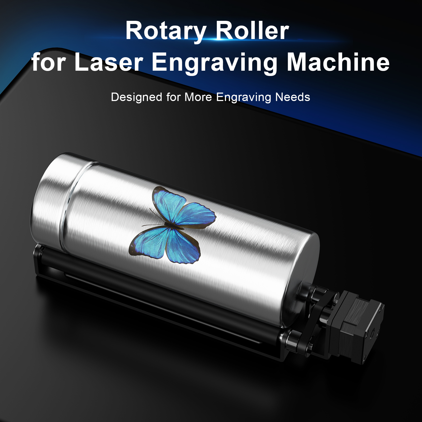 Laservii-LR1 Rotary Module Las - Woodworking Laser ulasan dan harga