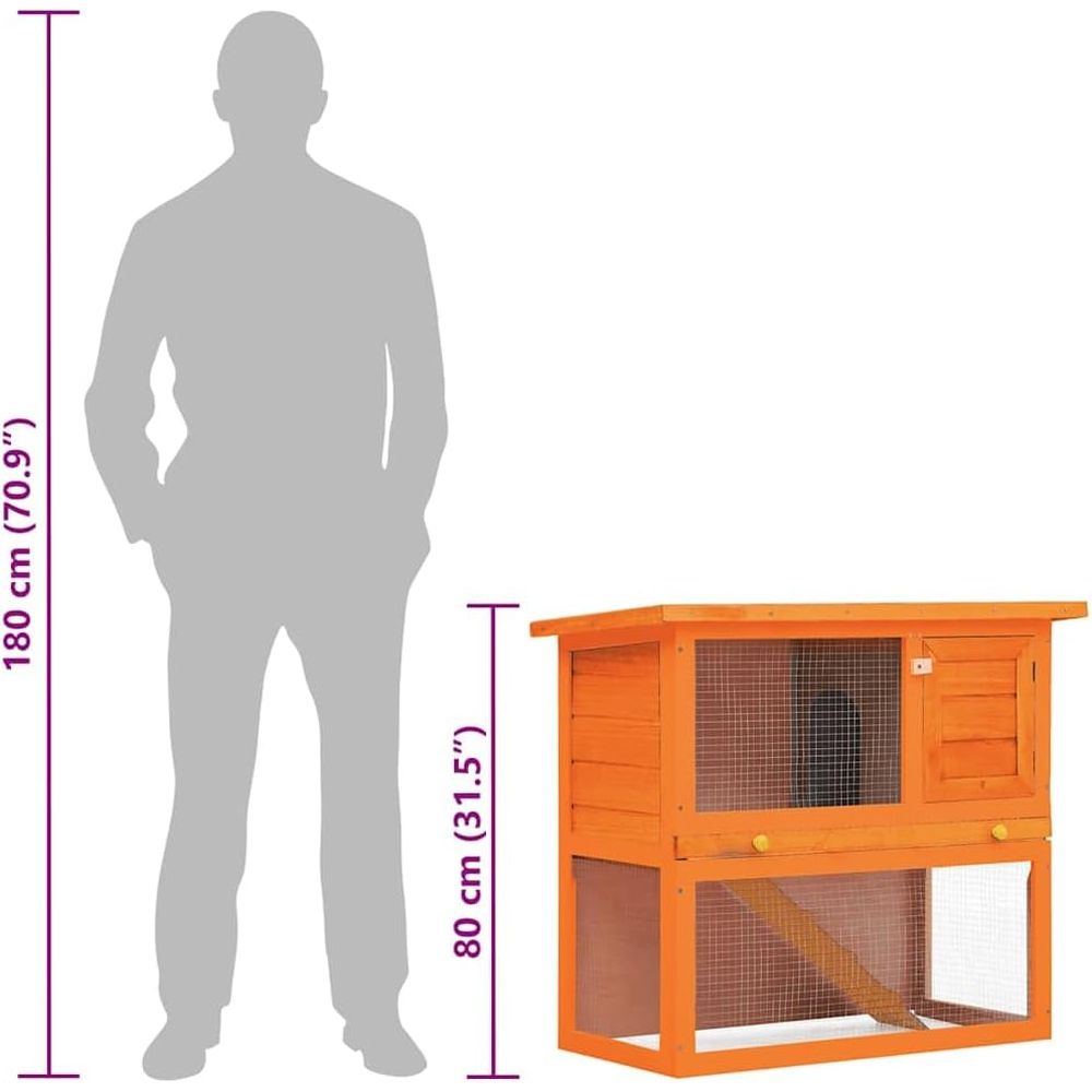 Spacious Wooden Rabbit Hutch w - Woodworking Rabbet ulasan dan harga
